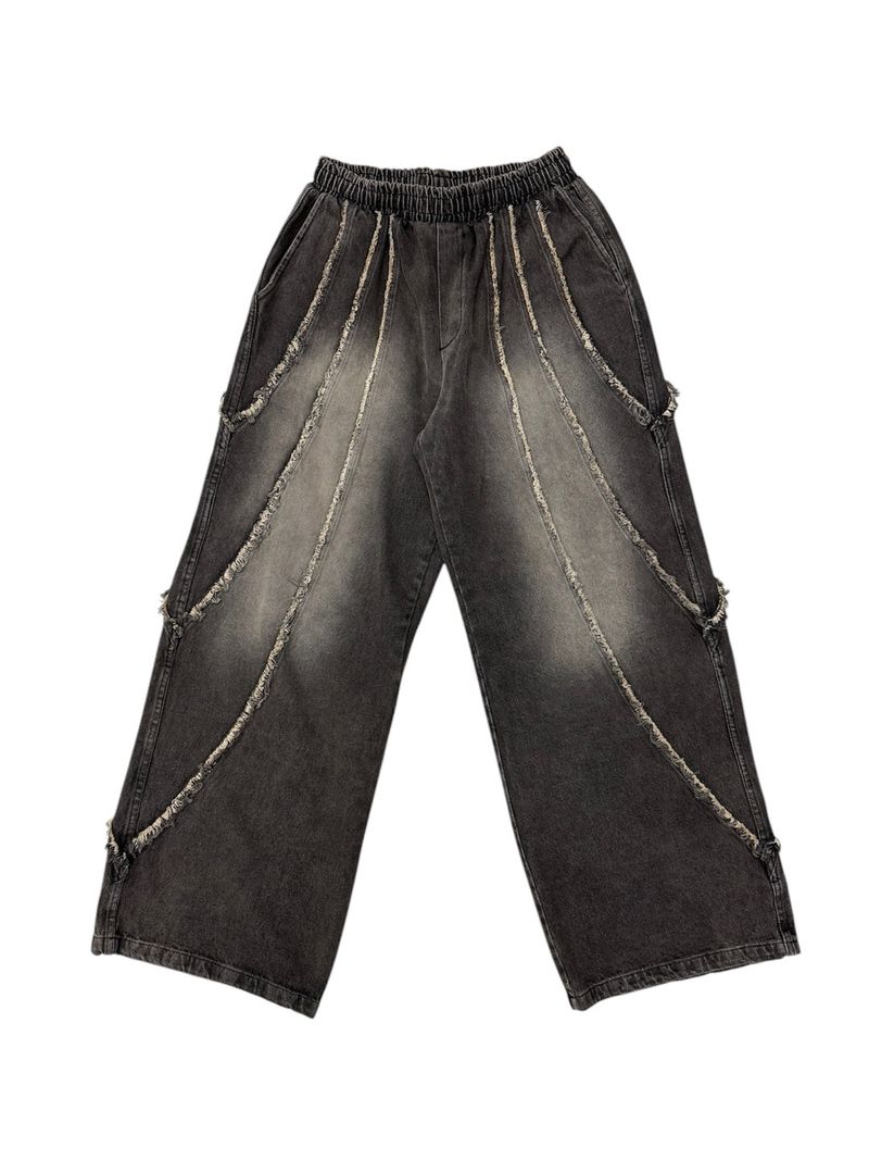 Melt Seamline Denim Pants (2 Colors)