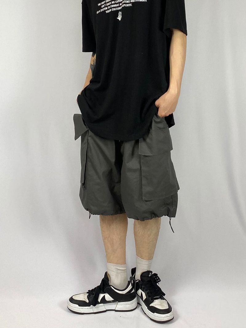 Cargo string bermuda half pants 2C