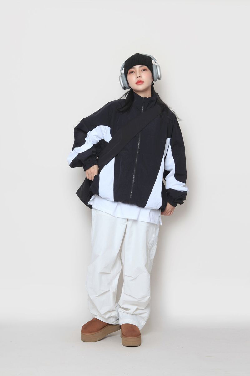 Wave Coloring Zip-Up