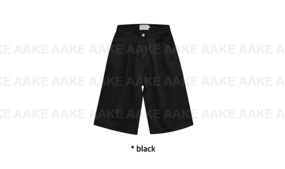 DEEP PINTUCK BERMUDA PANTS