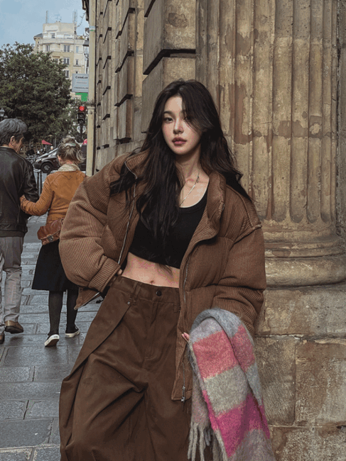 ULAN（ユレン）の「Most Two Way Corduroy Knit Padding（Jackets/Outerwear）」
