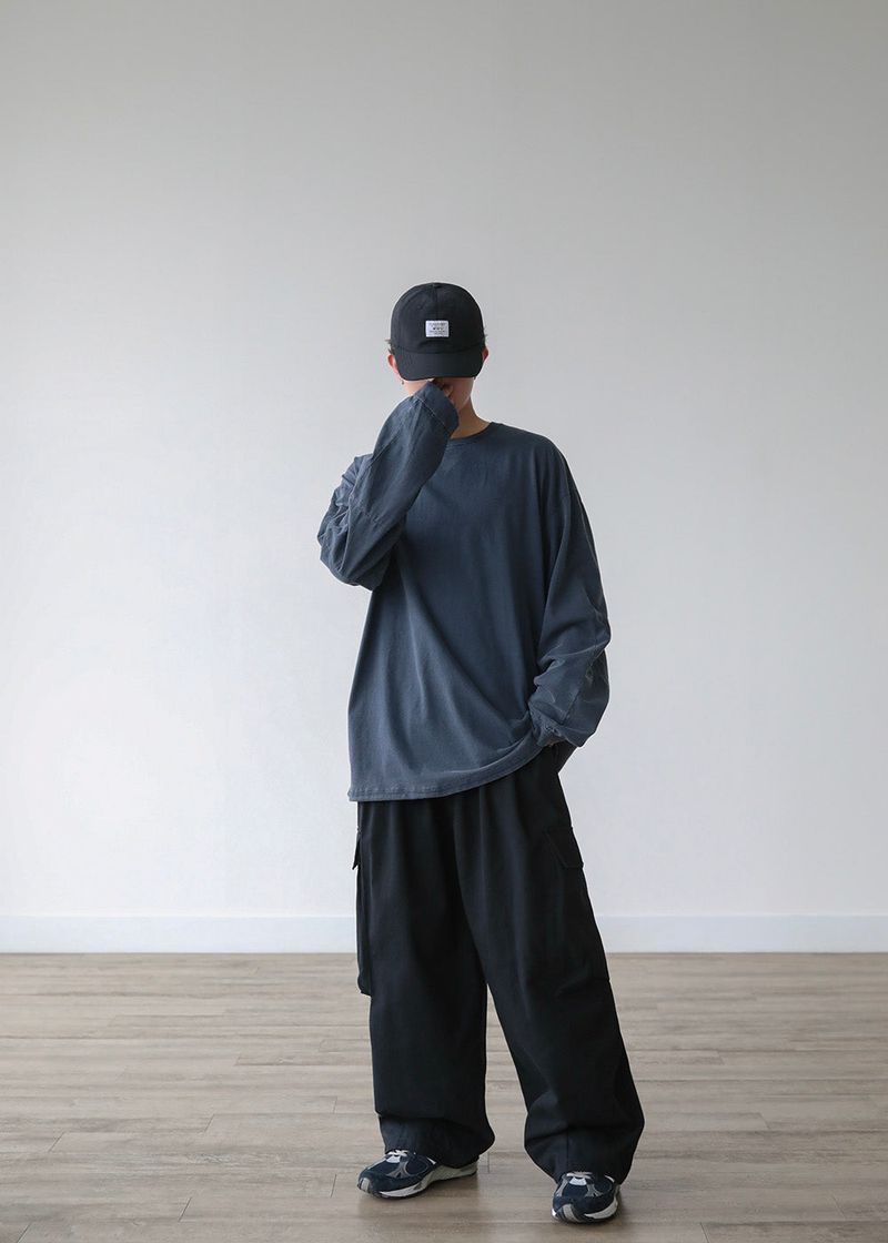 NA 3D CARGO COTTON PANTS