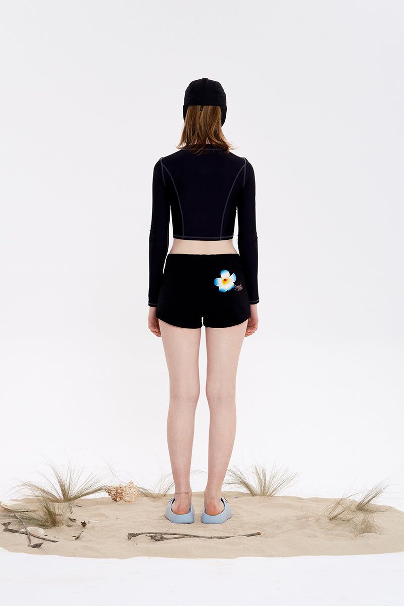 CHERRY INNERPANTS BOARDSHORTS [BLACK]