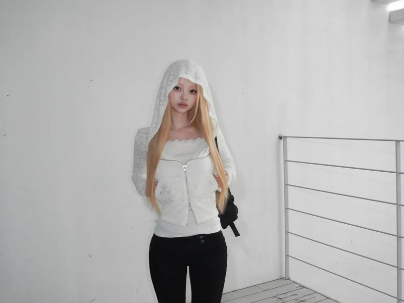 wool fur knit hz(2 color)