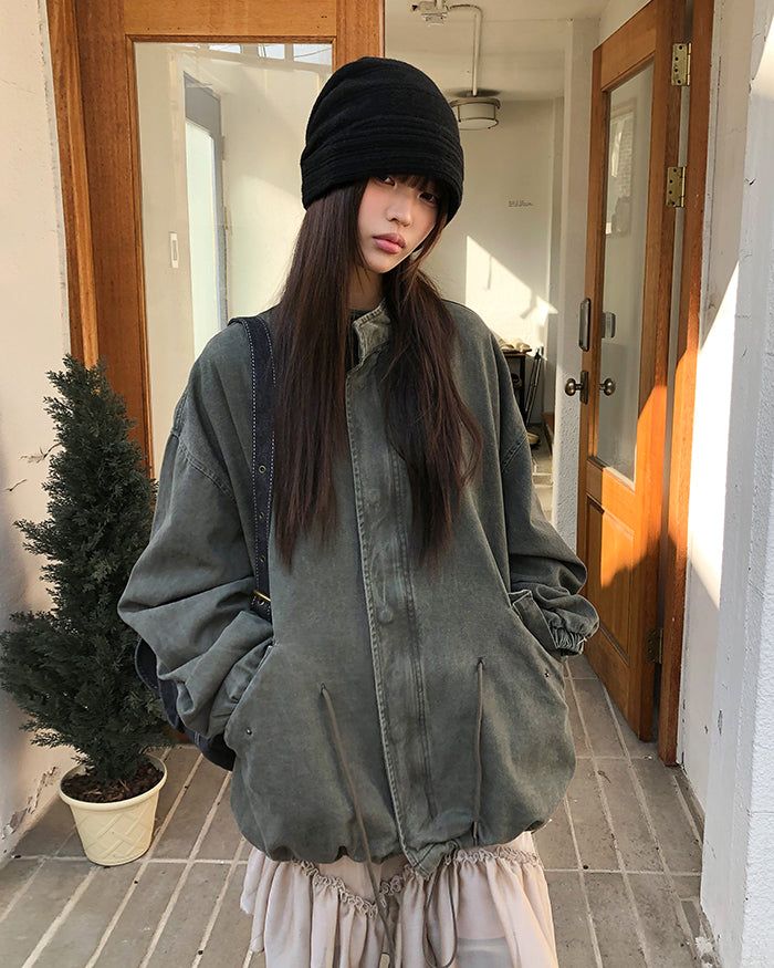 WONDER WONDER(ワンダーワンダー)の「Novak Vintage Washed Short Field Jacket(Jackets/Outerwear)」