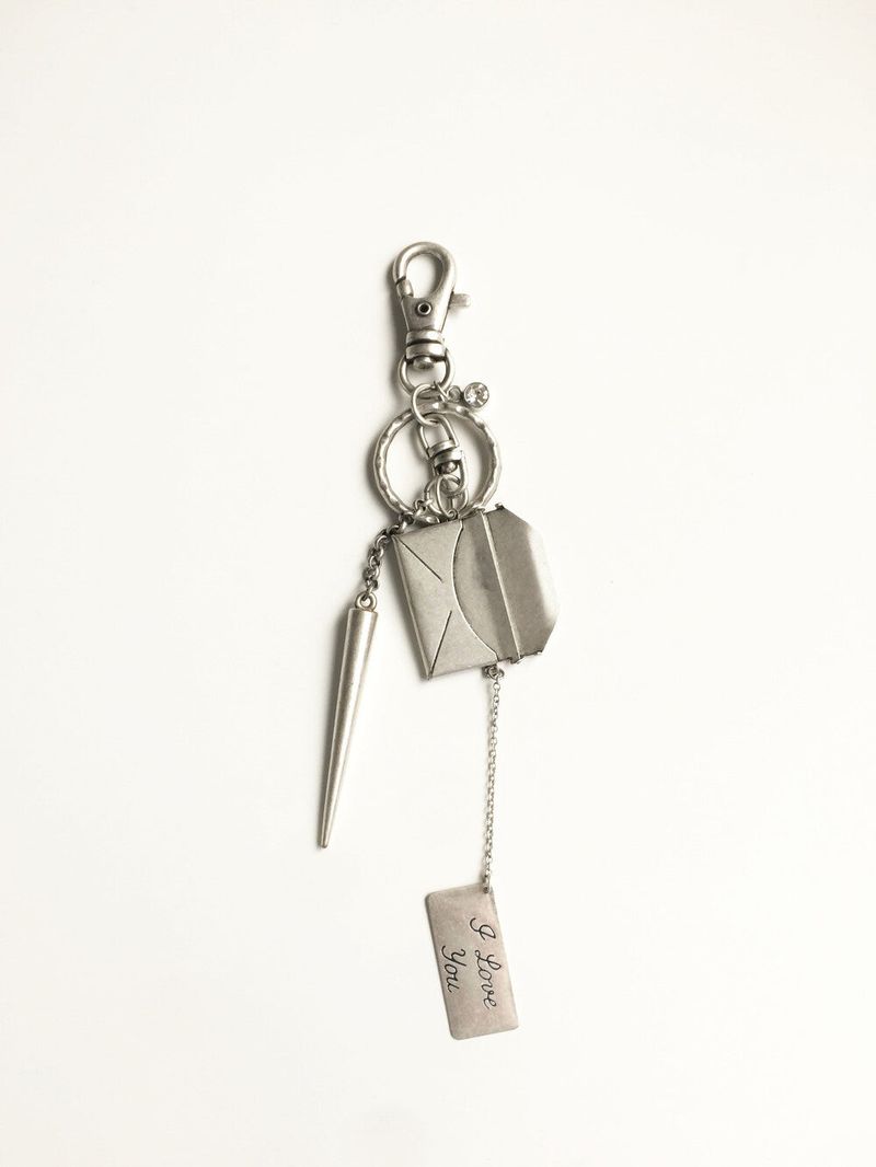 letter keyring