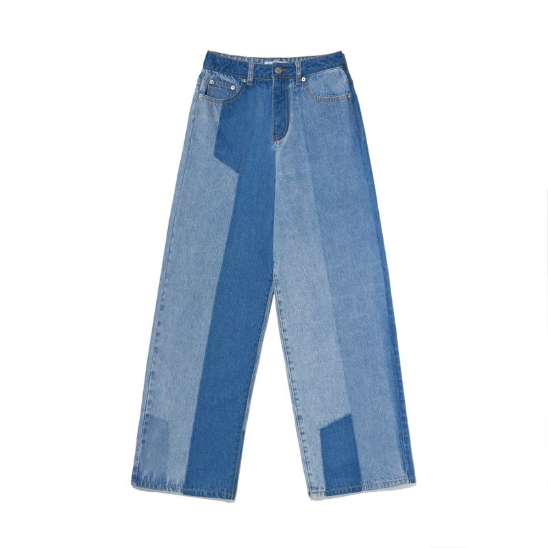 CHERRY WASHING DENIM PANTS [INDIGO BLUE]