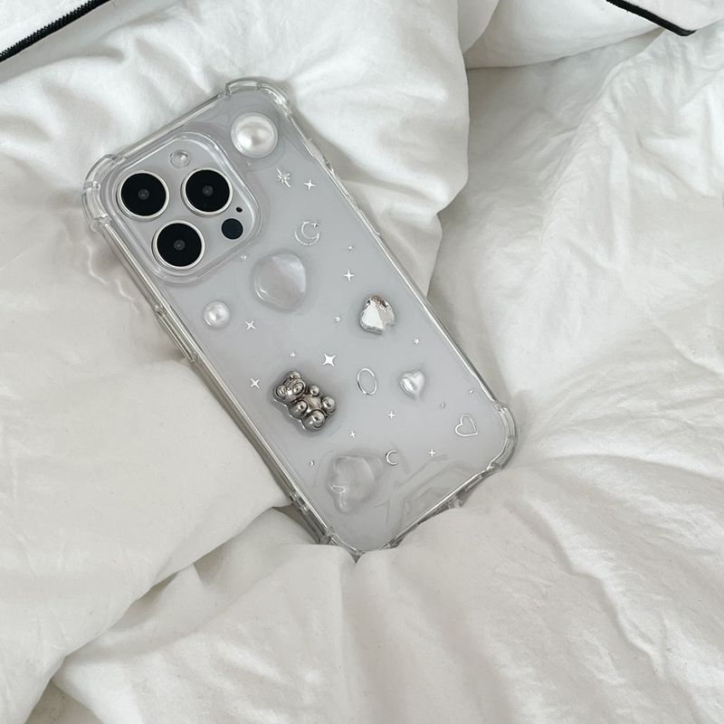 [made]silver bear ver resin case 