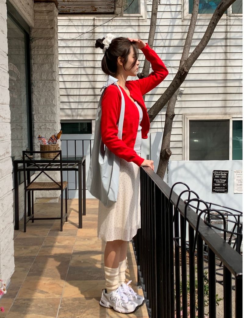 Usally V-neck cardigan