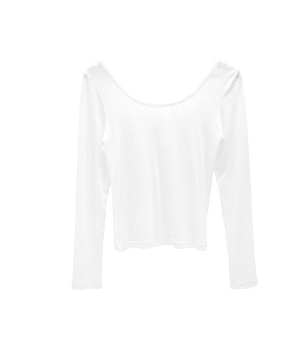 Roun Basic Deep Round Neck Tee