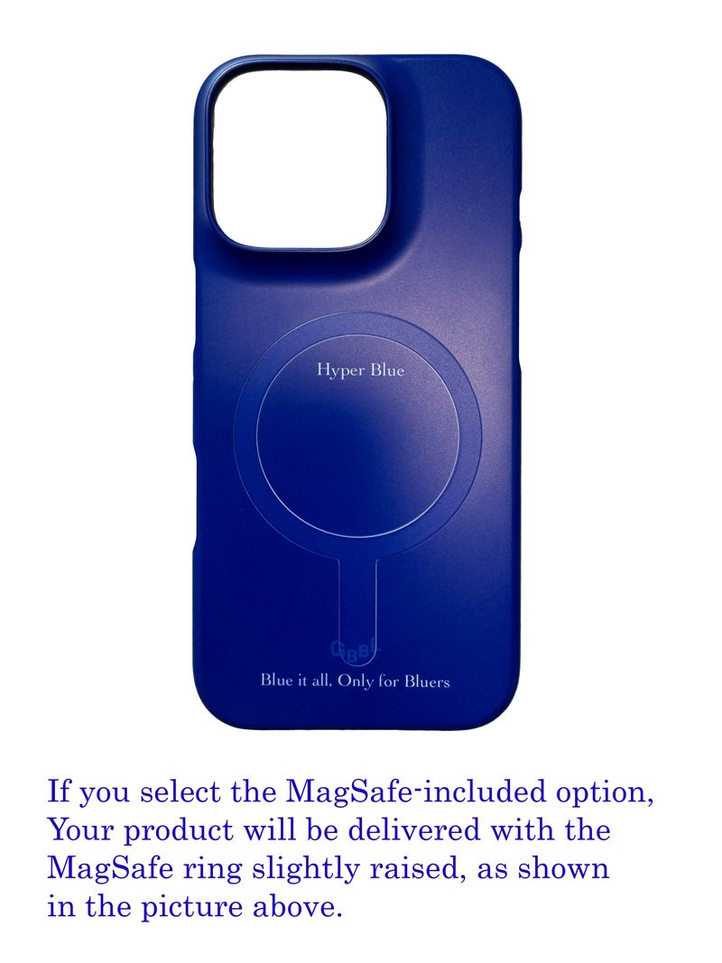 [Magsafe] PURE BLUE - [Hard Case]