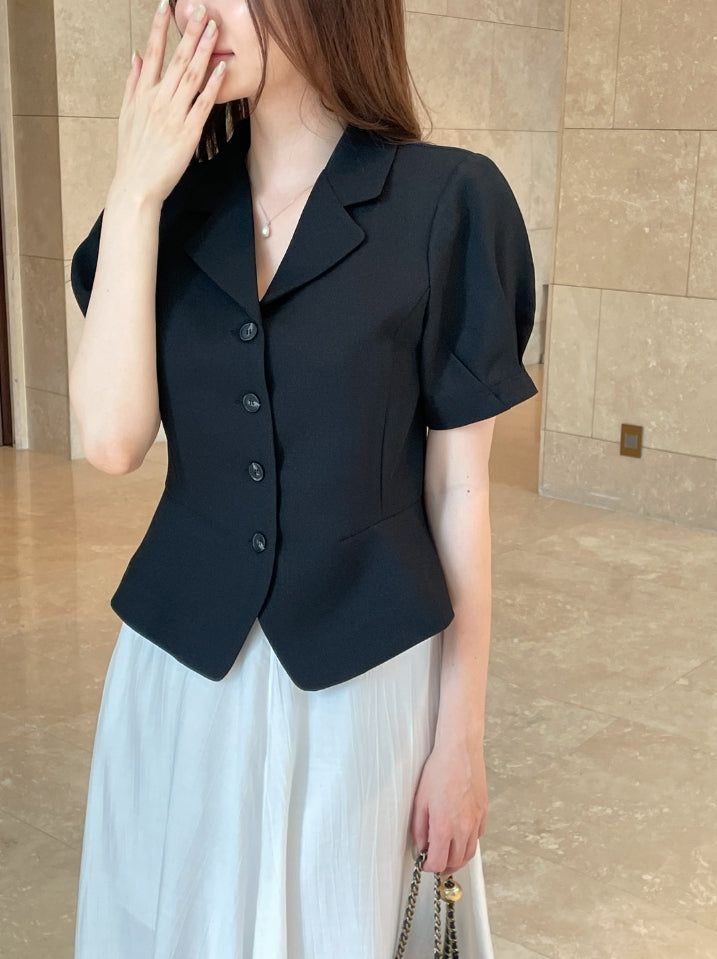 Reshu Wrinkle Flare Long Skirt