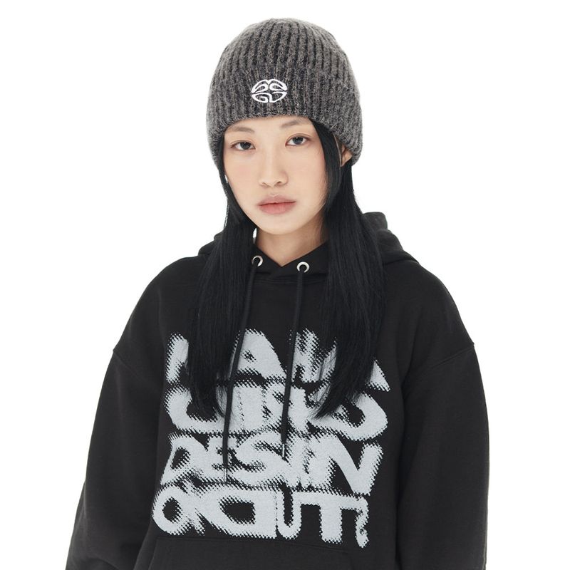 ECLIPSE LOGO BRUSHED BEANIE