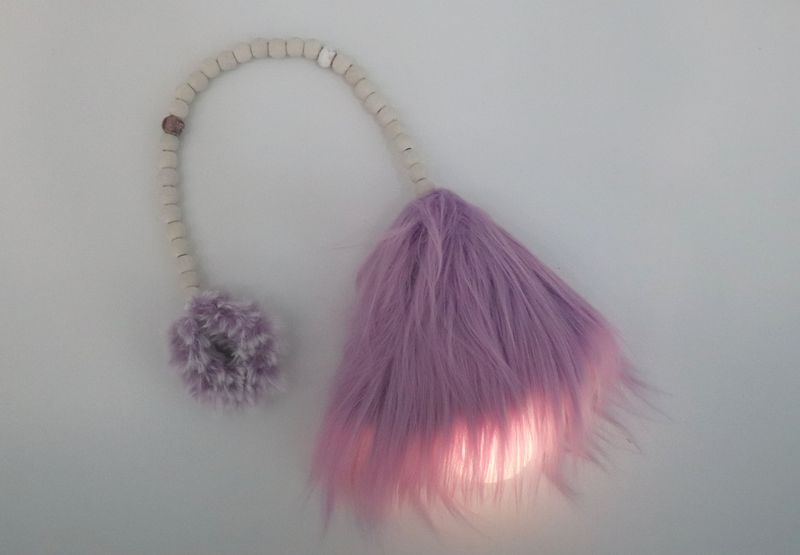 lavender hairy light
