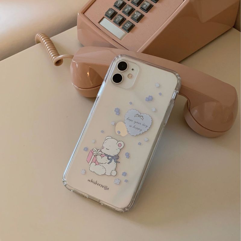 [MADE]Vanila Bear Jelly Hard Case