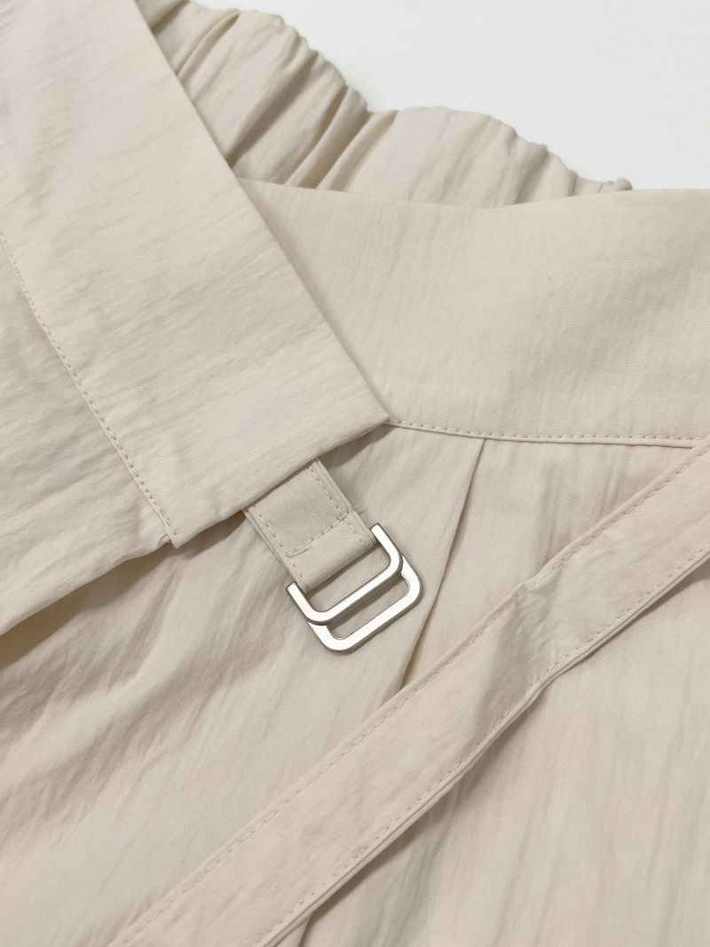 Raschel Nylon Wrap Wide Pants