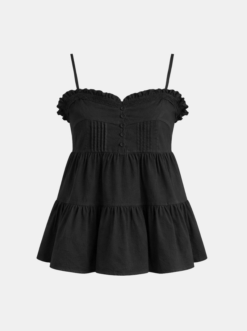 Sera Frill Volume Cami Blouse