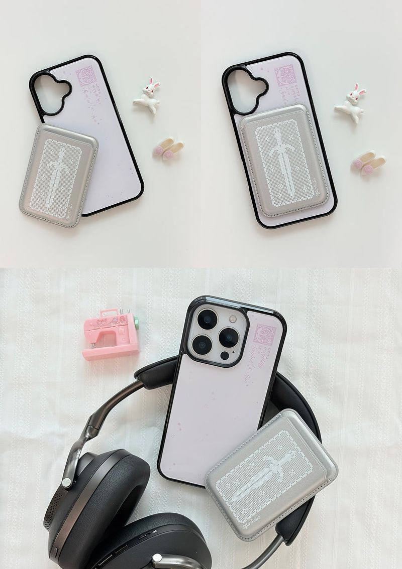 [+MagSafe] Tattoo - Powder | Bumper Case