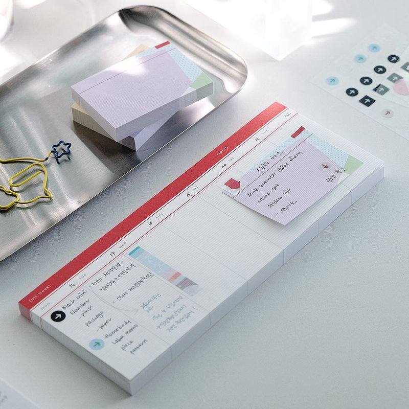 mini memo pad 2set