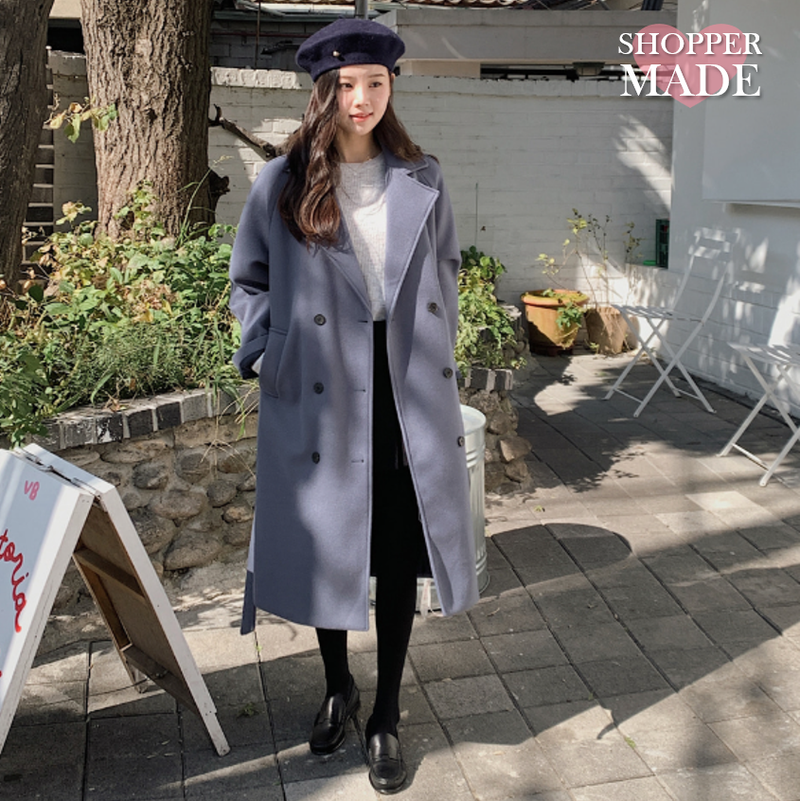 SHOPPERLAND（ショッパーランド）の「[SHOPPERMADE] ダブルウールロングコート (4color)（ジャケット/アウター）」
