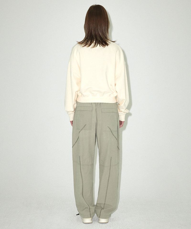 COVER STITCH PARACHUTE PANT