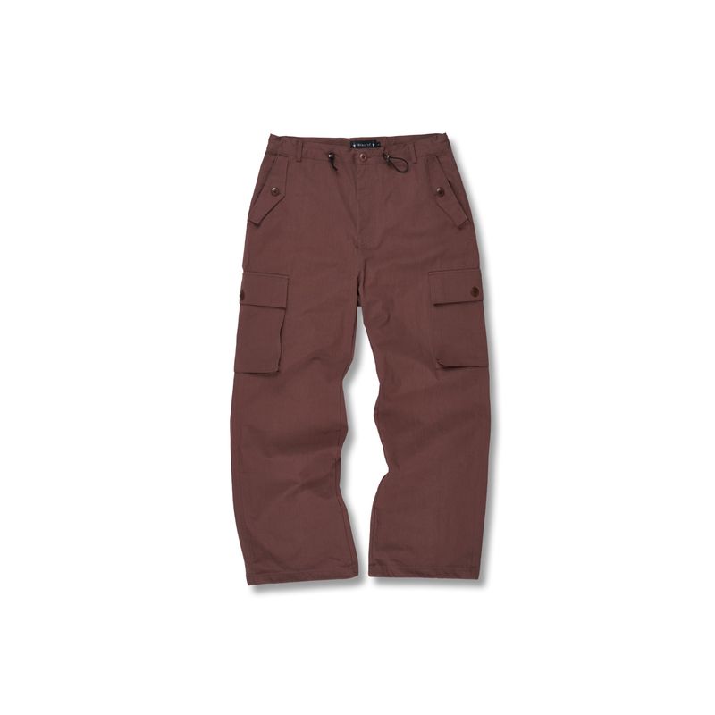 Bluesf Bio-Washing Nylon String Semi-Wide Cargo Pants