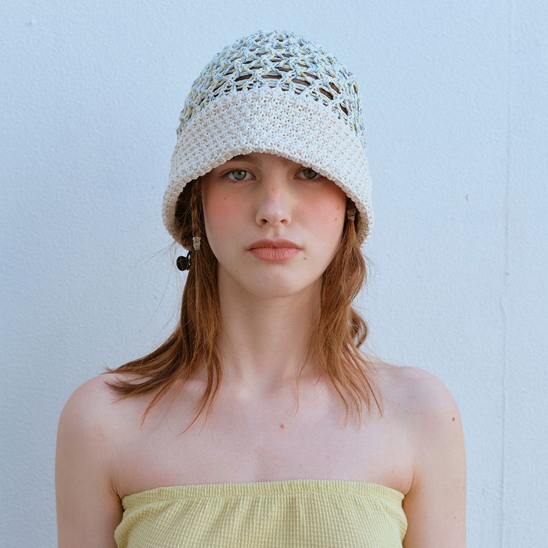 FUN FROM FUN(ファンフロムファン)の「OCEAN KNIT BUCKET HAT(Hats)」