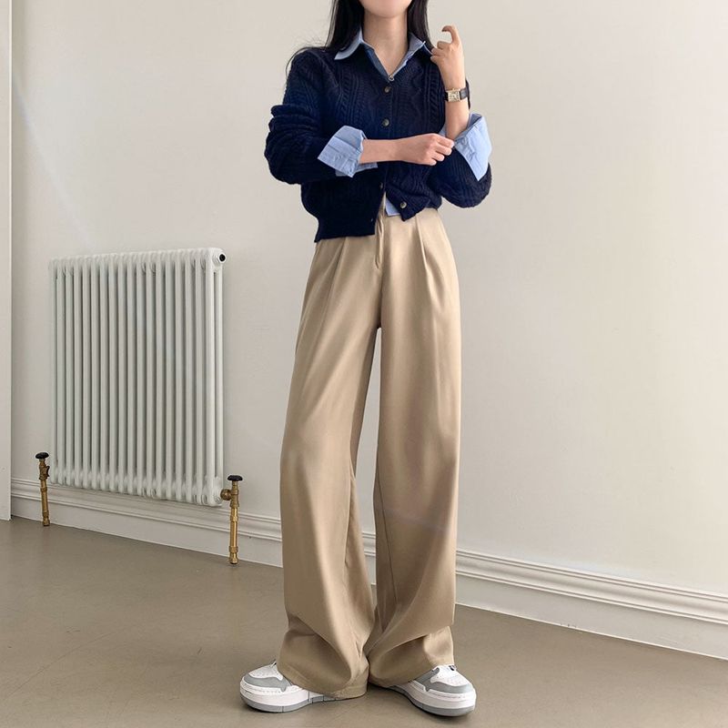 [Bellide made/short, long] standard date wide slacks