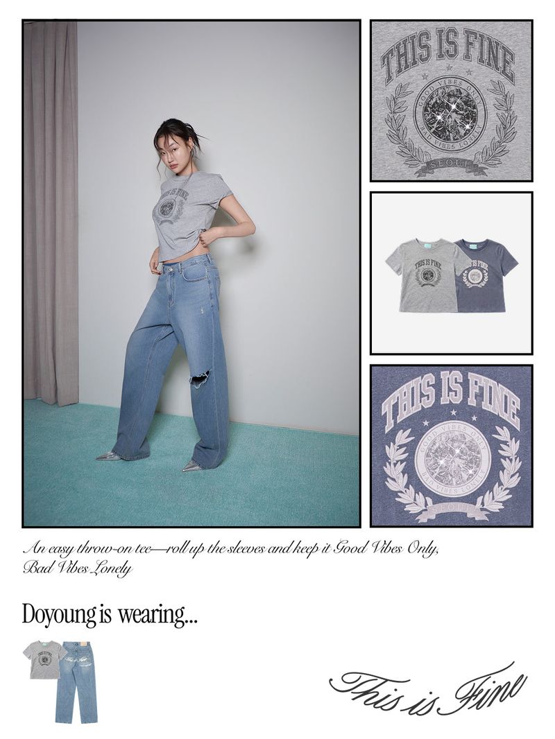 Slim Laurels Tee