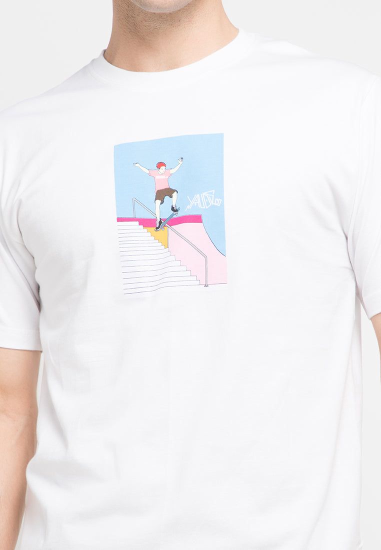 GRIND WHT T-SHIRT