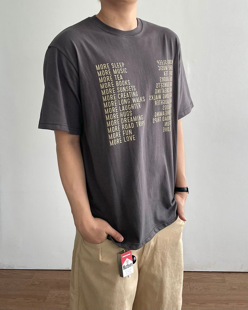 Much Printing Short Sleeve