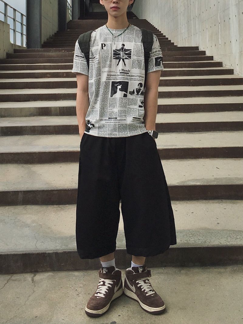 Eva back cargo bermuda pants 3C