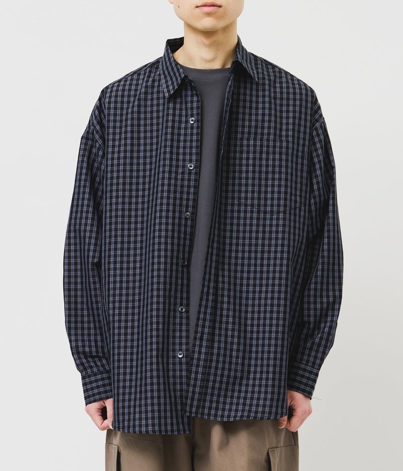 HIFIFNK（ハイファイファンク）の「ベッディングチェックシャツ(2color)（トップス）」