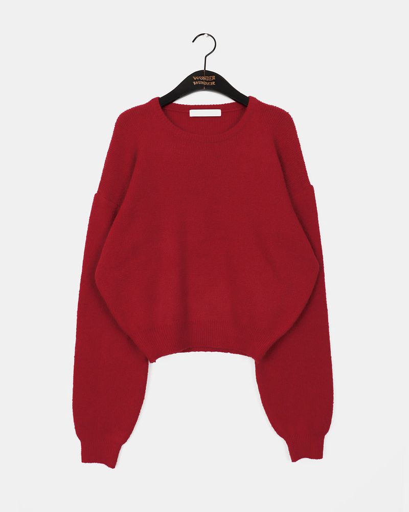 Posol Basic Short Round Knitwear