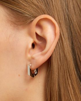 Mini Chain Unit Earring