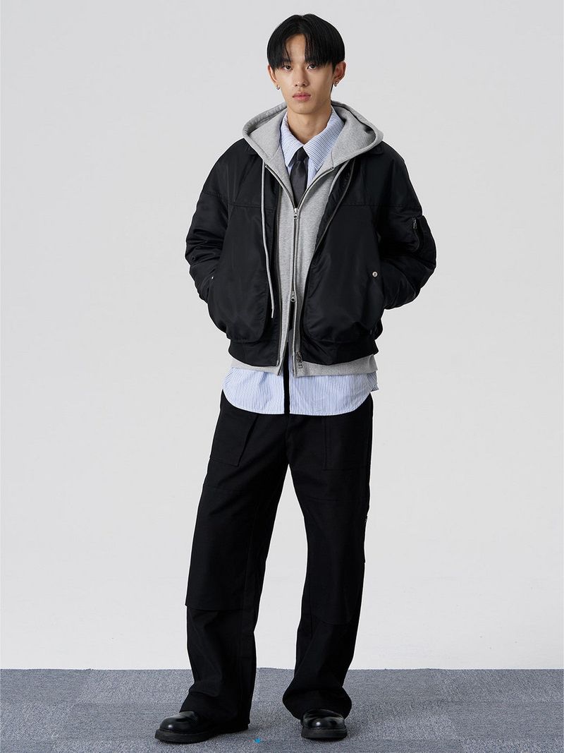 FMACM 3M Thinsulate® Cotton Arc Structure 3D Pouch Flight Jacket
