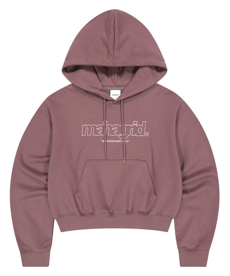 THIRD LOGO CROP HOODIE