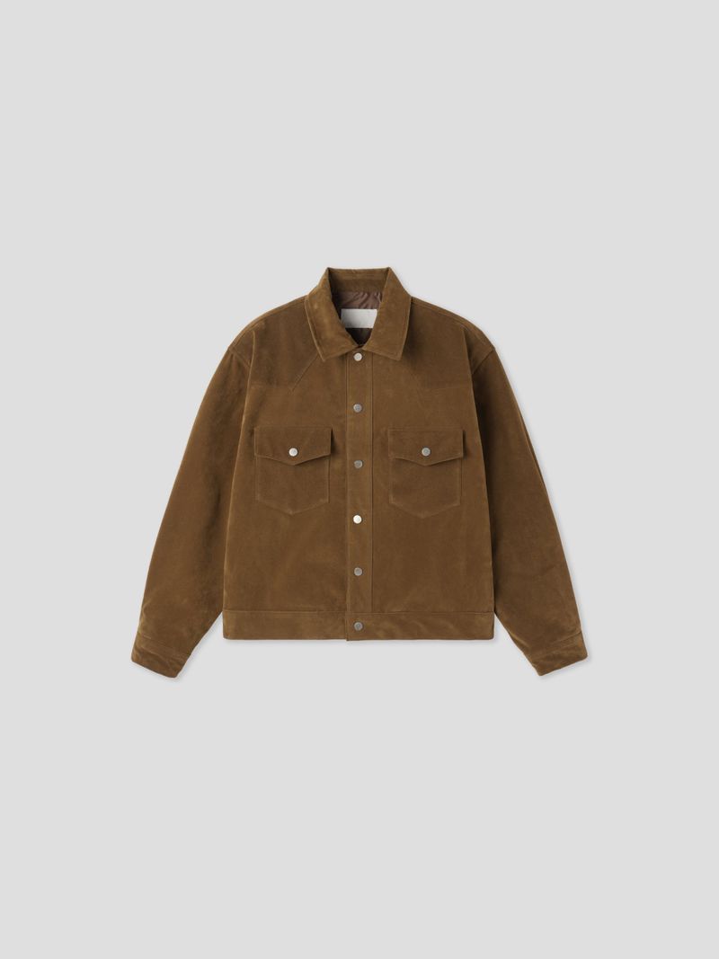Tony western cropped suede jacket