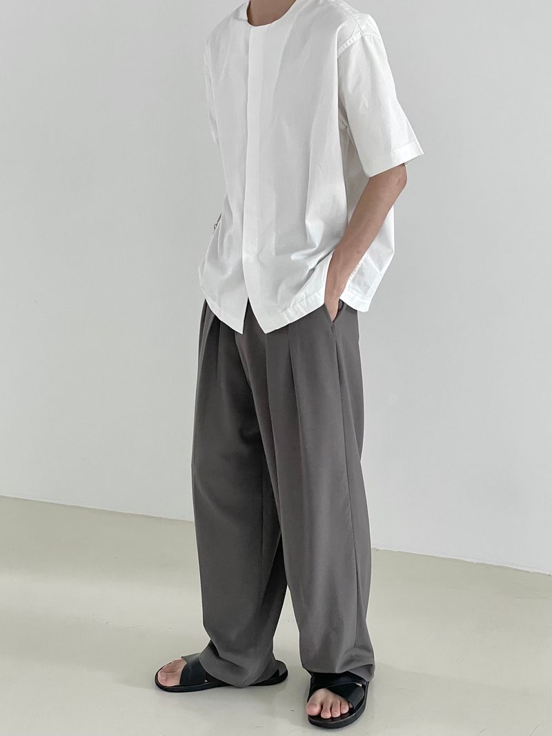 Berlin tension semi-wide slacks