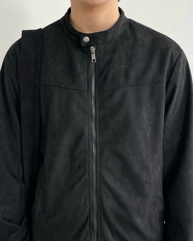 Nova Suede Snap Jacket