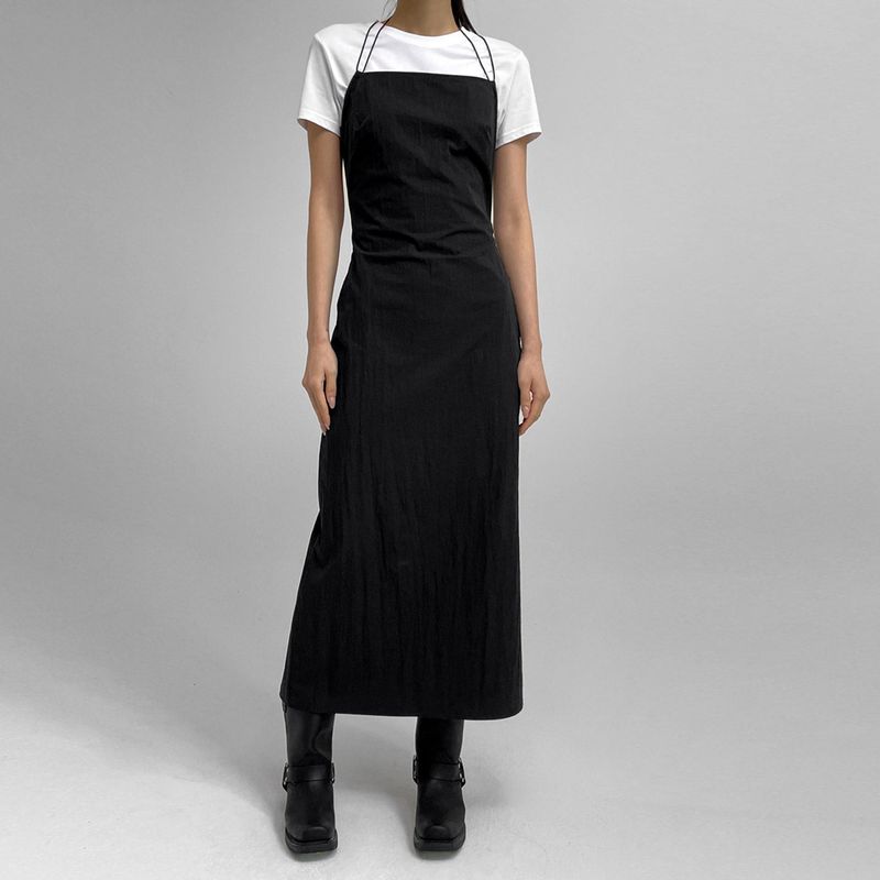 [MADE] Blend String Long Dress