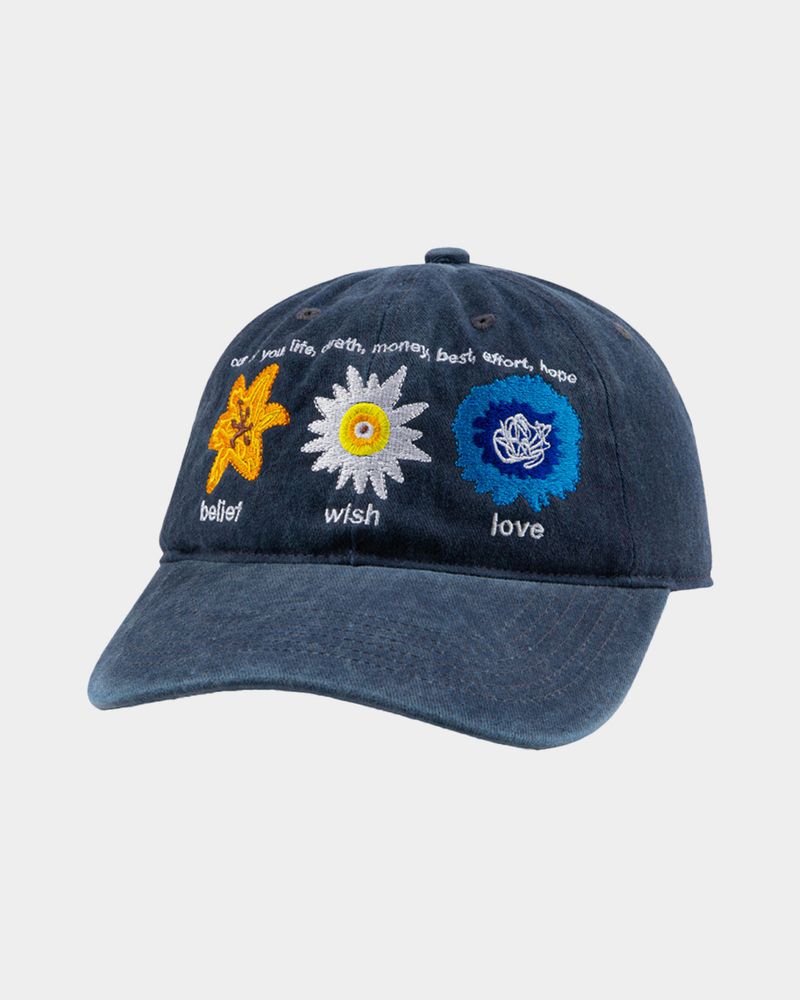 NATIVITY MM CAP STONE WASHING (NAVY)