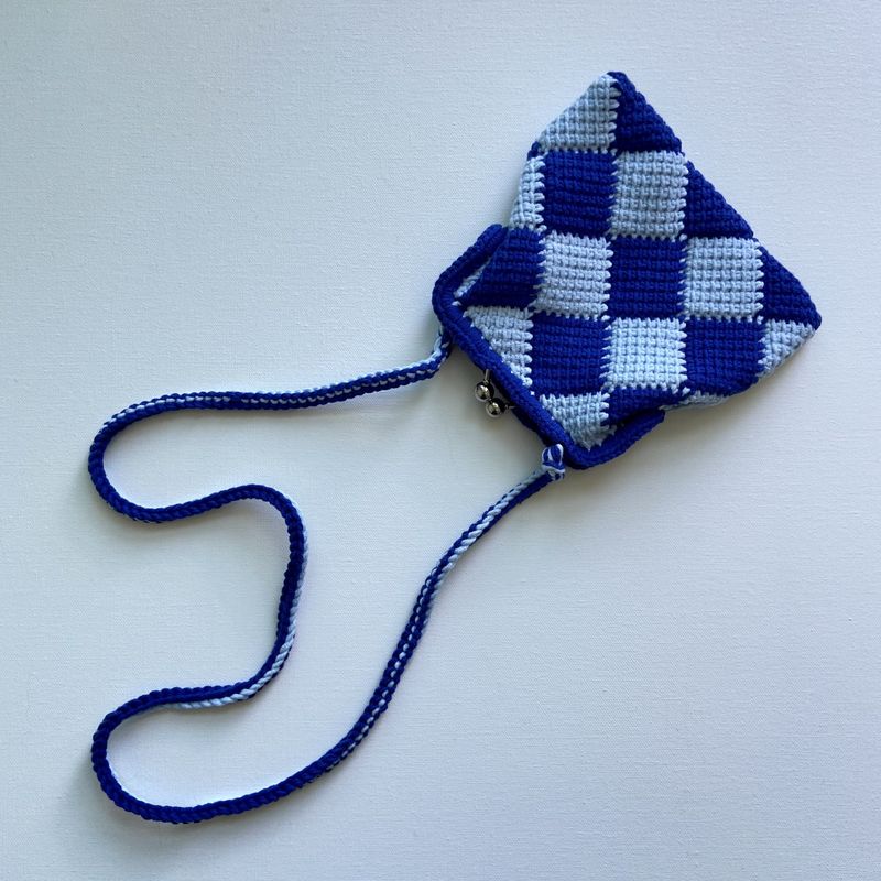 [MADE] Étang Waffle Bag | Cobalt Blue