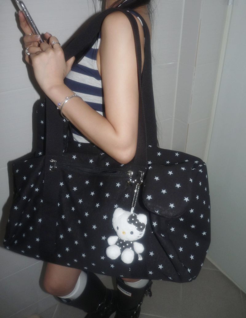 Puppy Travel Bag _ black