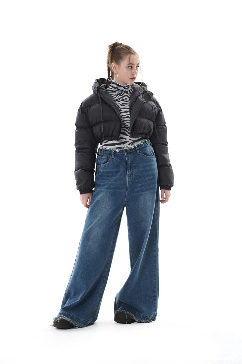 REVESIBLE CROPPED JUMPER