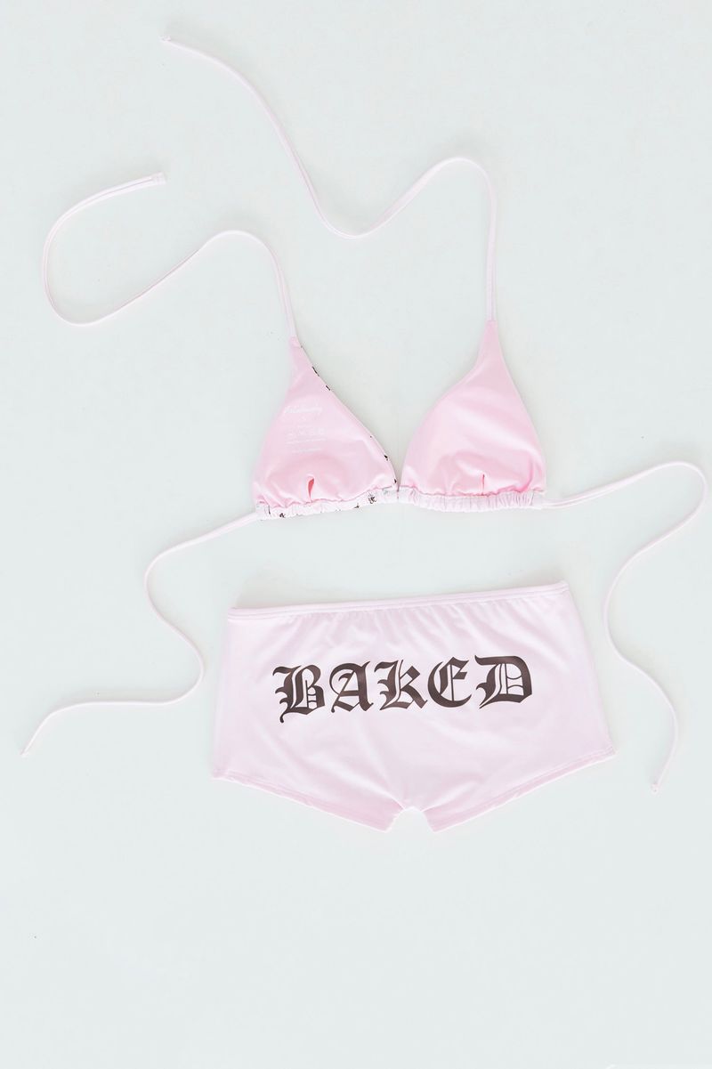 sporty bikini (pink)