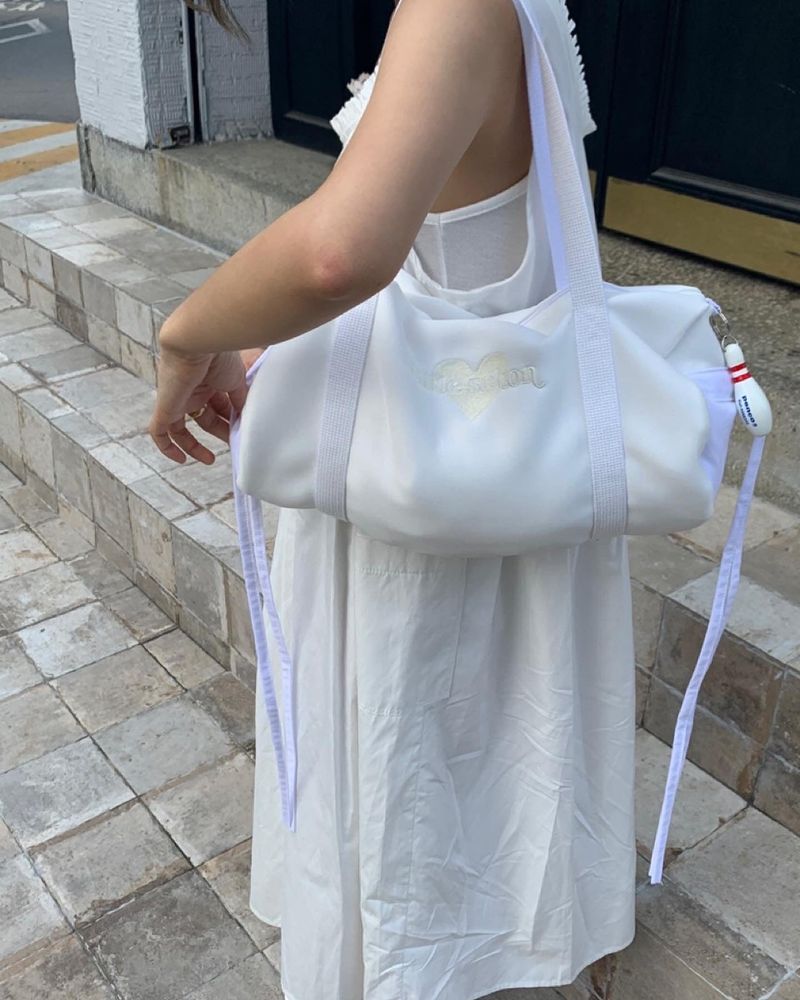 bitteschon ribbon ballet bag