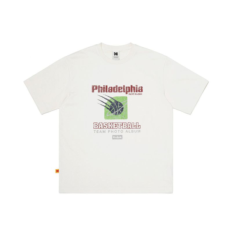 KODAK(コダック)の「LETTERING SHORT-SLEEVE T-SHIRT【IVORY】(Tops)」