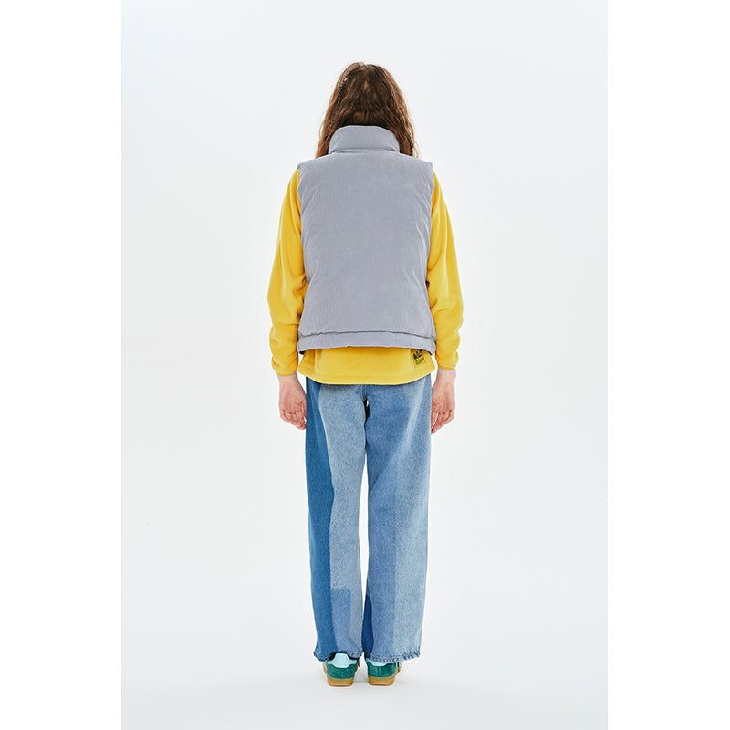 HALF ZIP UP FLEECE TOP [MUSTARD]