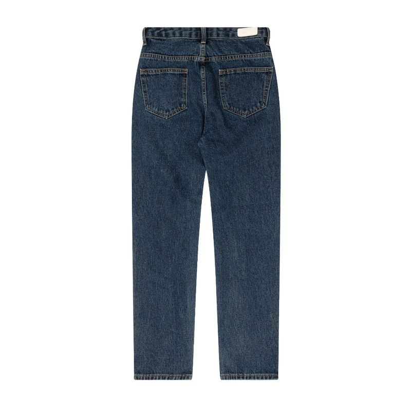 STRAIGHT FIT SNAP POCKET DENIM PANTS [6888]